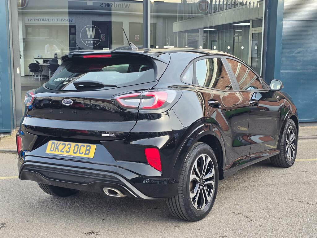 Ford Puma 1.0T Ecoboost Mhev St-line Suv Hybrid D DK23OCB Black #6