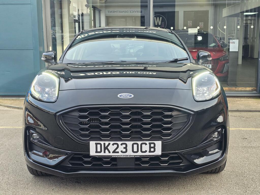 Ford Puma 1.0T Ecoboost Mhev St-line Suv Hybrid D DK23OCB Black #2