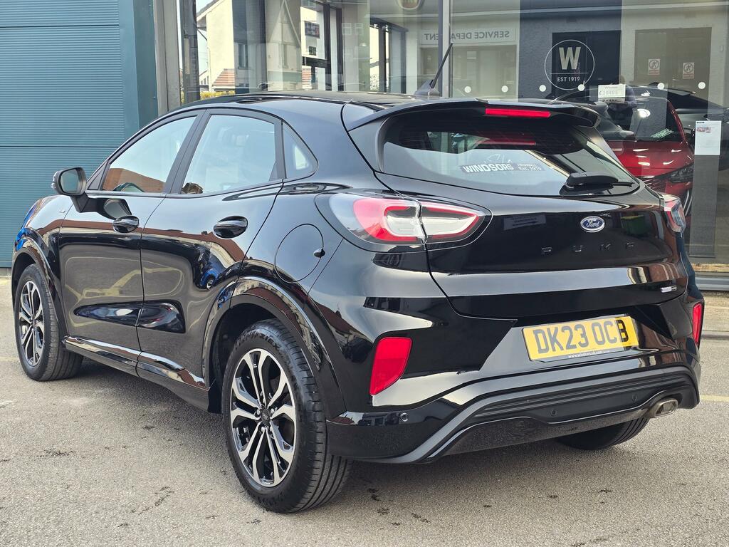 Ford Puma 1.0T Ecoboost Mhev St-line Suv Hybrid D DK23OCB Black #4