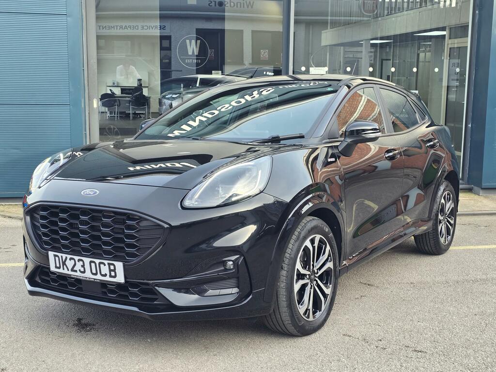 Ford Puma 1.0T Ecoboost Mhev St-line Suv Hybrid D DK23OCB Black #3