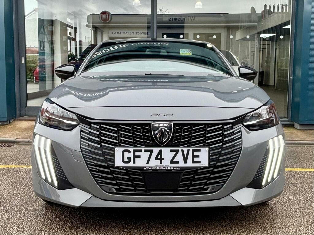 Peugeot 208 1.2 Puretech Gt Hatchback Euro 6 GF74ZVE Grey #2
