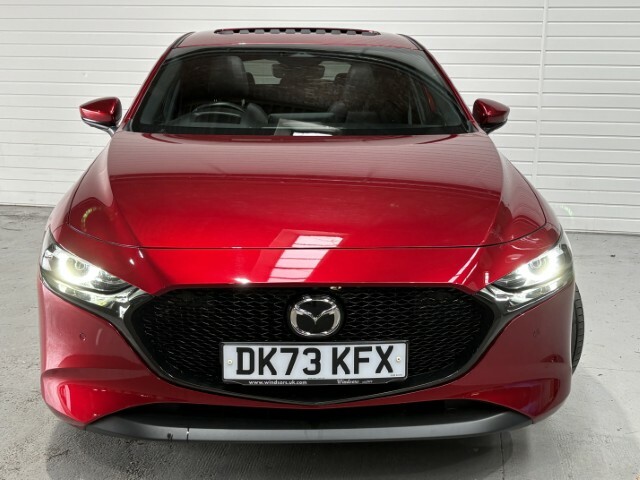 Mazda 3 2.0 E-skyactiv-x Mhev Takumi Hatchback DK73KFX Red #3