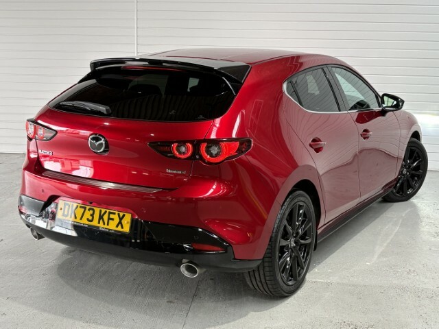 Mazda 3 2.0 E-skyactiv-x Mhev Takumi Hatchback DK73KFX Red #4