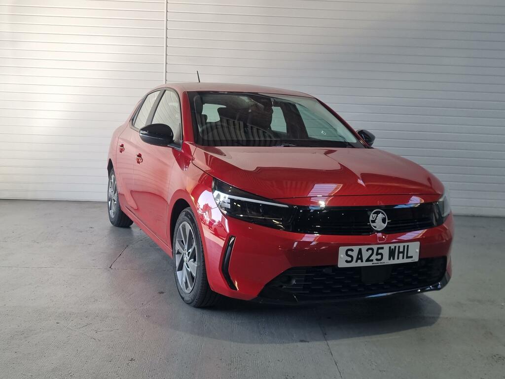 Vauxhall Corsa 1.2 Turbo Design Hatchback Euro 6 Red