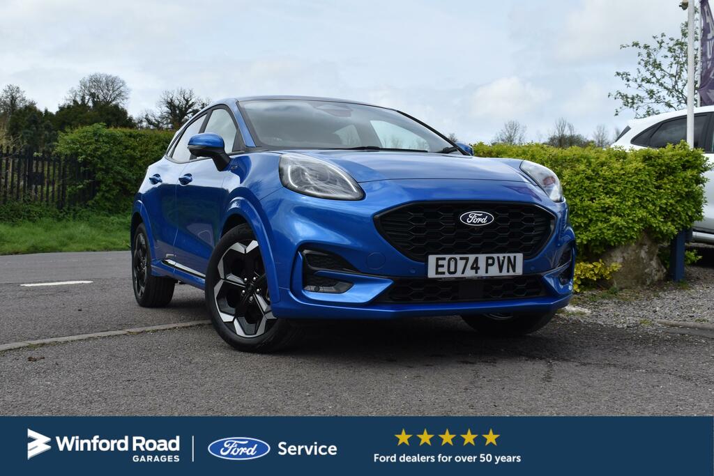 Ford Puma 1.0 125Ps St-line X Eo74pvn Blue