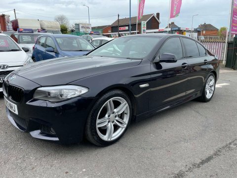BMW 5 Series 2.0 520D M OV12NHJ Black #5