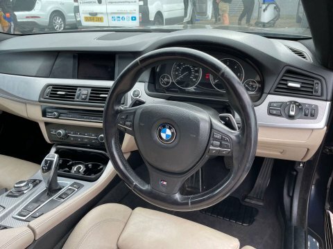 BMW 5 Series 2.0 520D M OV12NHJ Black #2