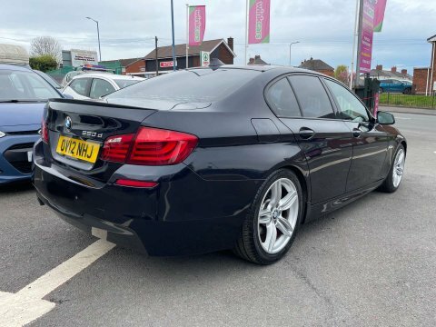 BMW 5 Series 2.0 520D M OV12NHJ Black #4