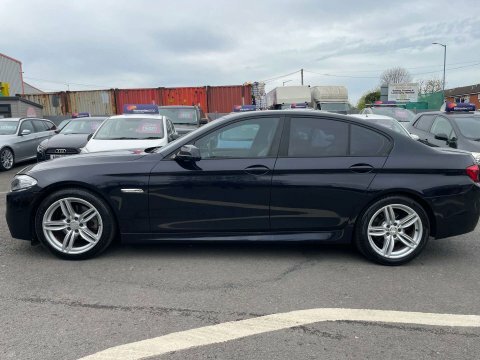 BMW 5 Series 2.0 520D M OV12NHJ Black #3