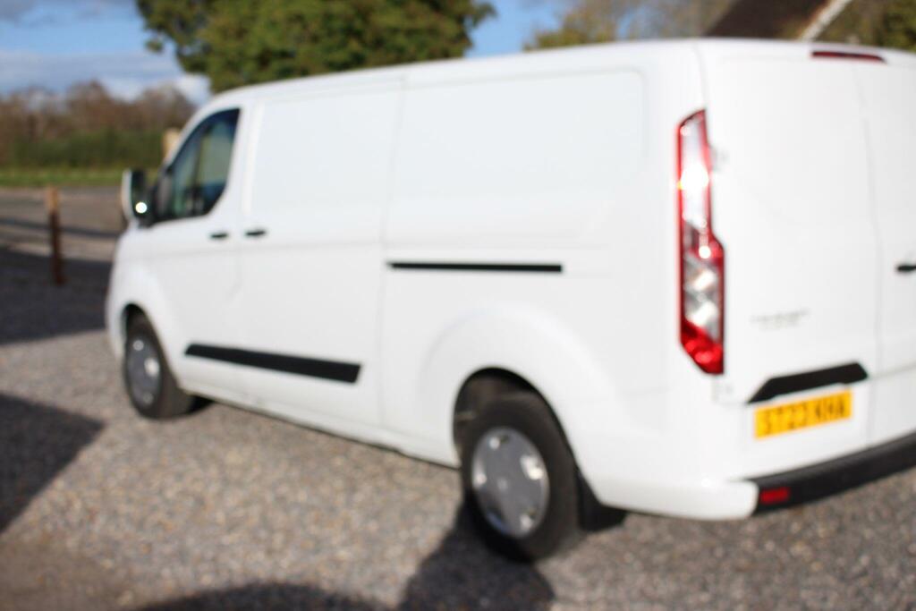 Ford Transit Custom 2.0 300 Ecoblue Trend L2 H1 Euro 6 ST23KHA White #3