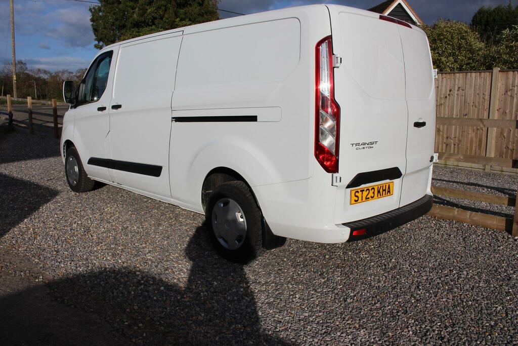 Ford Transit Custom 2.0 300 Ecoblue Trend L2 H1 Euro 6 ST23KHA White #4