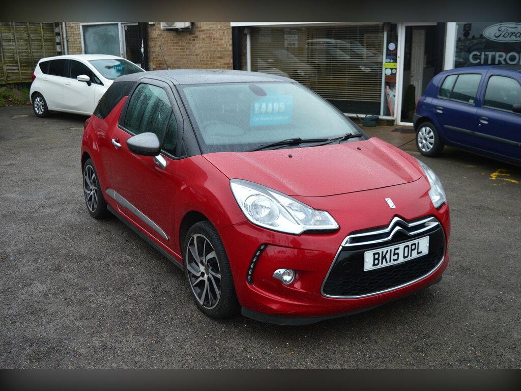 Citroen DS3 1.2 Puretech Dstyle Plus Hatchback Manu Red
