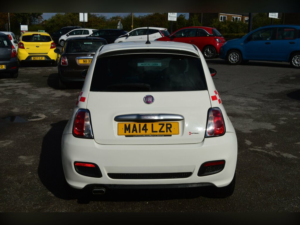 Fiat 500 1.2 S Hatchback Euro 6 Ss 69 MA14LZR White #4