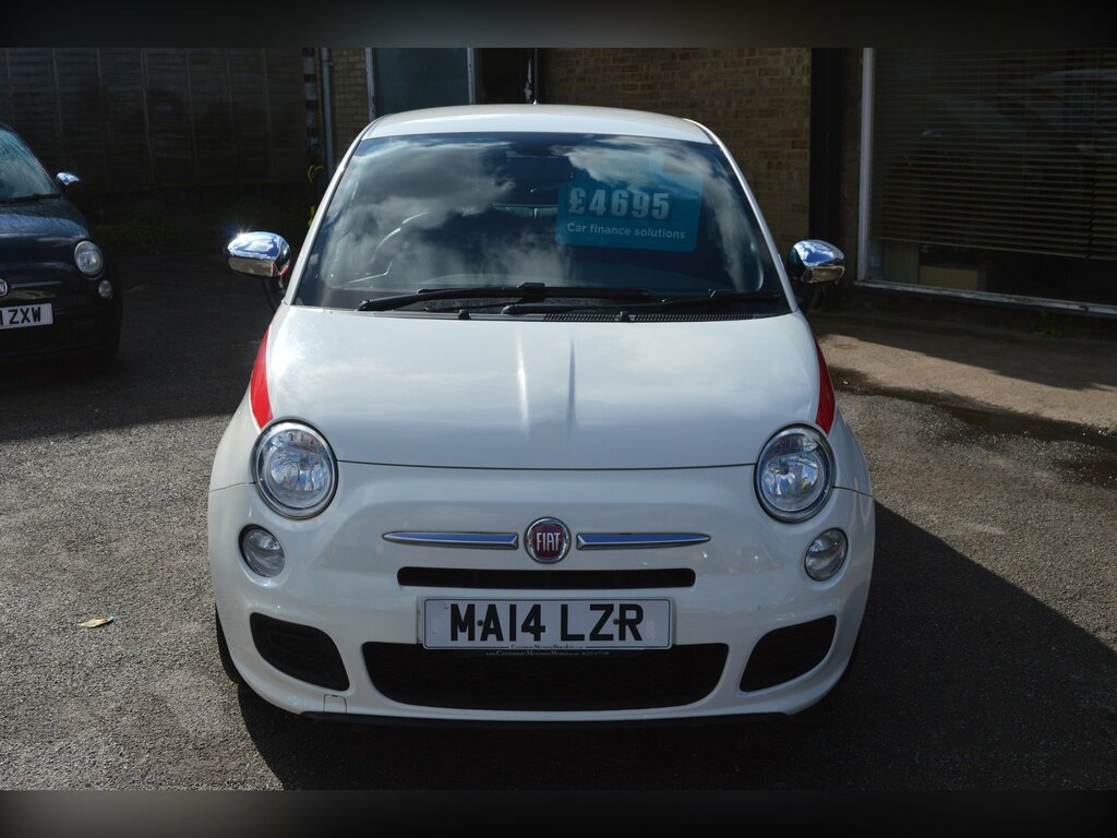 Fiat 500 1.2 S Hatchback Euro 6 Ss 69 MA14LZR White #2