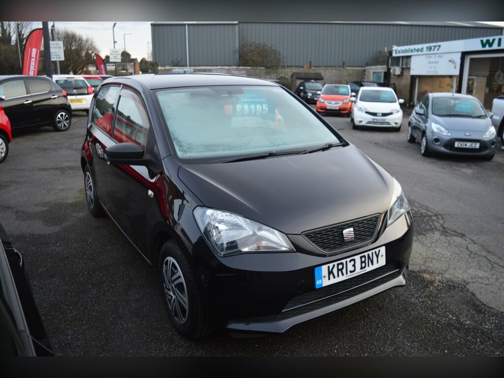 Seat MII 1.0 12V S Hatchback Euro 5 Ac Black