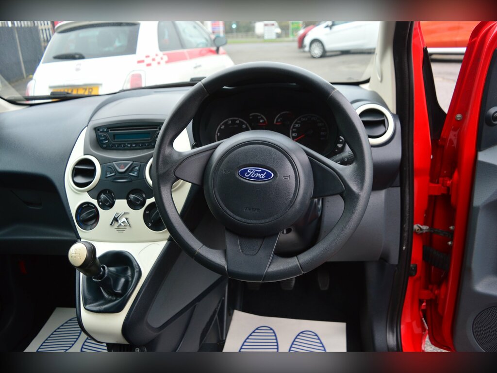 Ford KA 1.2 Studio Hatchback Euro 5 69 EA13MFY Red #3