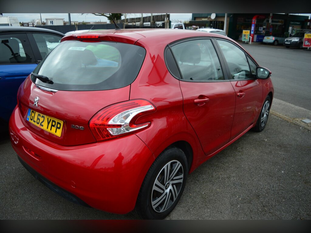 Peugeot 208 1.2 Vti Access Hatchback Euro 5 GL62YPP Red #6