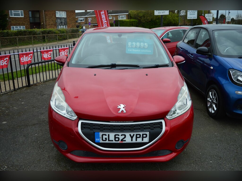 Peugeot 208 1.2 Vti Access Hatchback Euro 5 GL62YPP Red #5