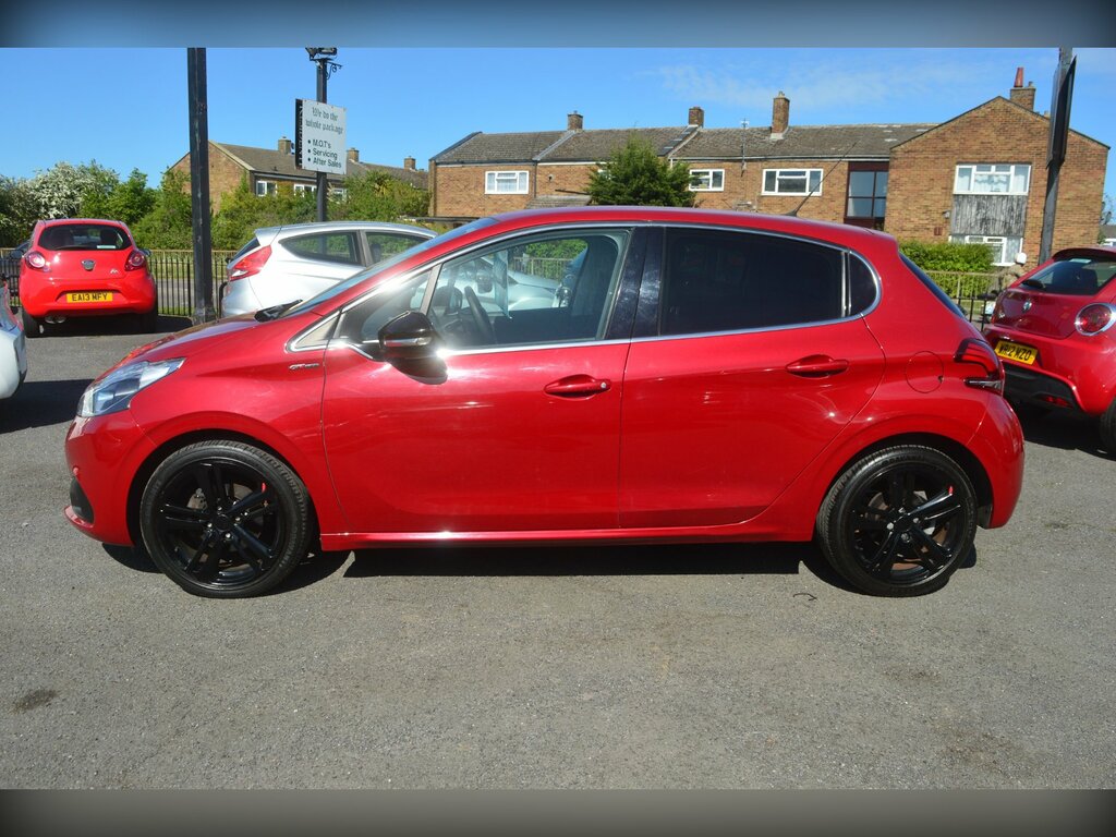 Peugeot 208 1.2 Puretech Gt Line Hatchback E AF17OKW Red #6