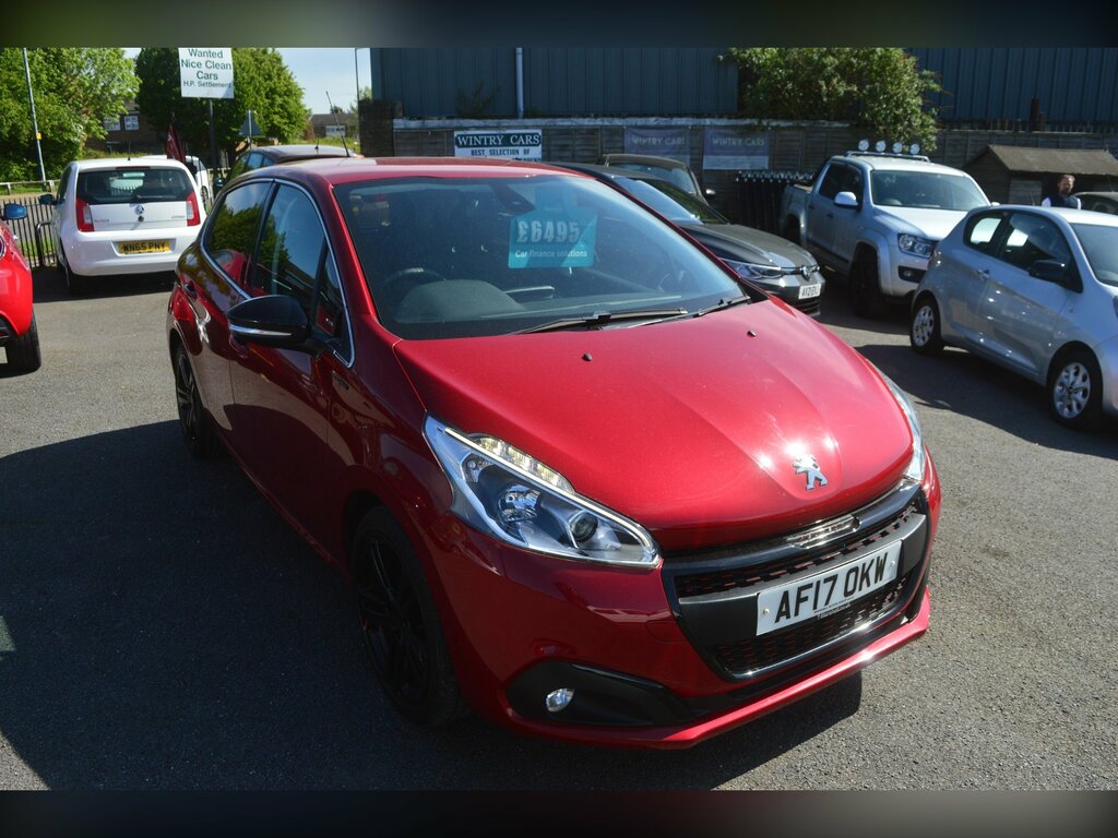Peugeot 208 1.2 Puretech Gt Line Hatchback E Red