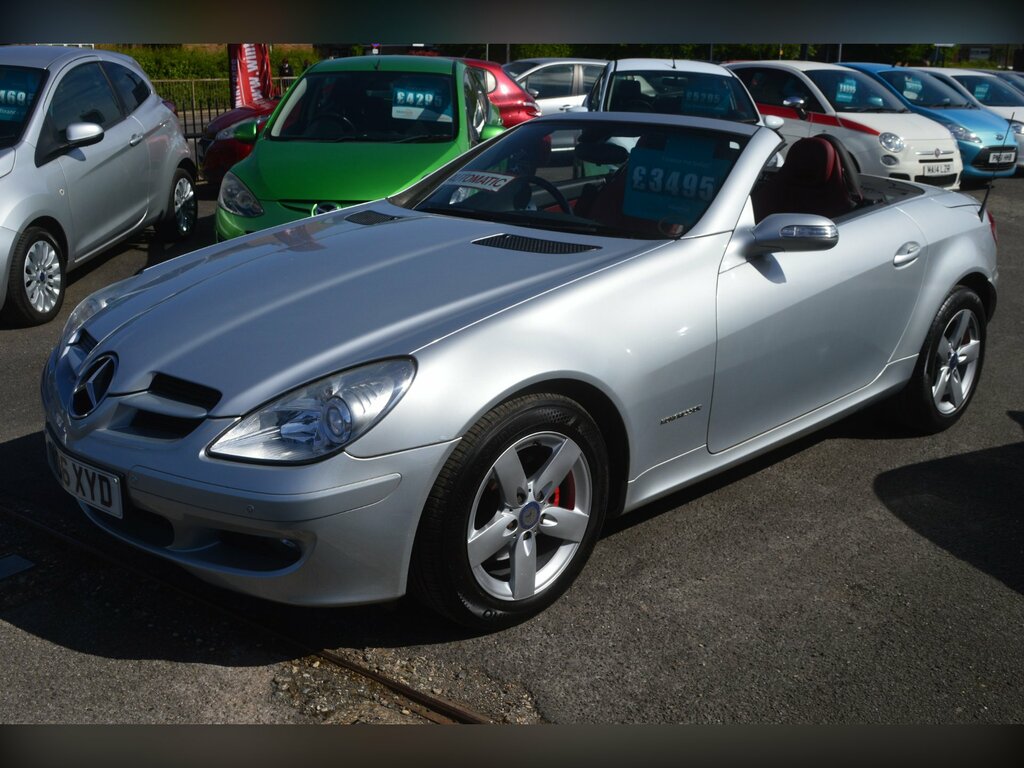 Mercedes-Benz SLK 1.8 Slk200 Kompressor Convertible Silver