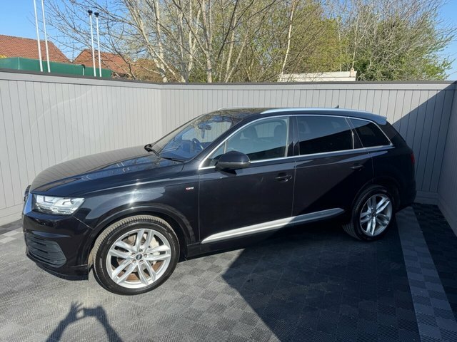 Audi Q7 3.0 Tdi V6 S Line Suv Tiptronic Quattro Black #6