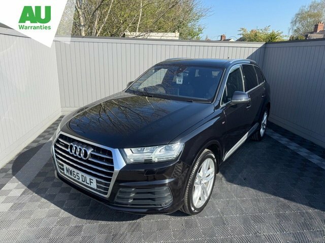 Audi Q7 3.0 Tdi V6 S Line Suv Tiptronic Quattro Black
