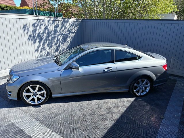 Mercedes-Benz C Class 2.1 C250 Cdi Amg Sport Edition Coupe G- Silver #3