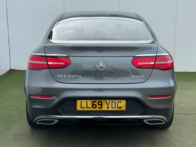 Mercedes-Benz GLC Class Glc220d Amg Line Coupe LL69YOC Grey #6