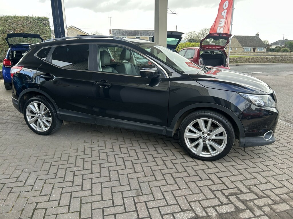 Nissan Qashqai Suv 1.5 Dci Tekna 2016 WV16WAJ Black #4