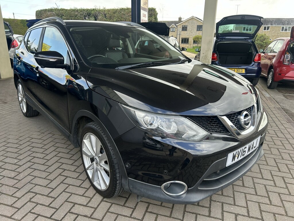 Nissan Qashqai Suv 1.5 Dci Tekna 2016 WV16WAJ Black #3