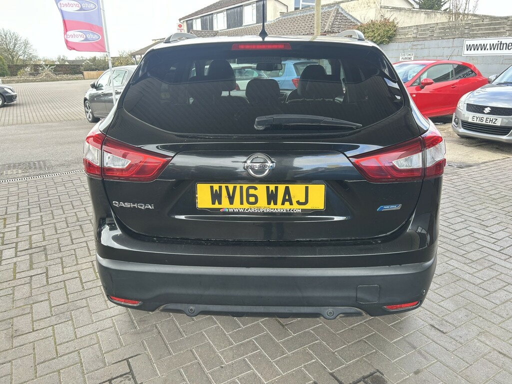 Nissan Qashqai Suv 1.5 Dci Tekna 2016 WV16WAJ Black #6