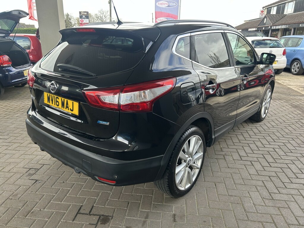 Nissan Qashqai Suv 1.5 Dci Tekna 2016 WV16WAJ Black #5