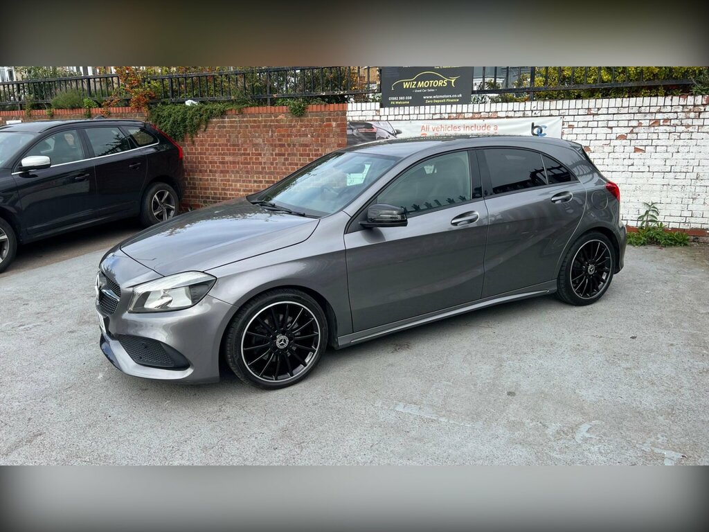 Mercedes-Benz A Class 1.6 A200 Amg Line Hatchback 7G-dct Euro LO18BWJ Grey #2