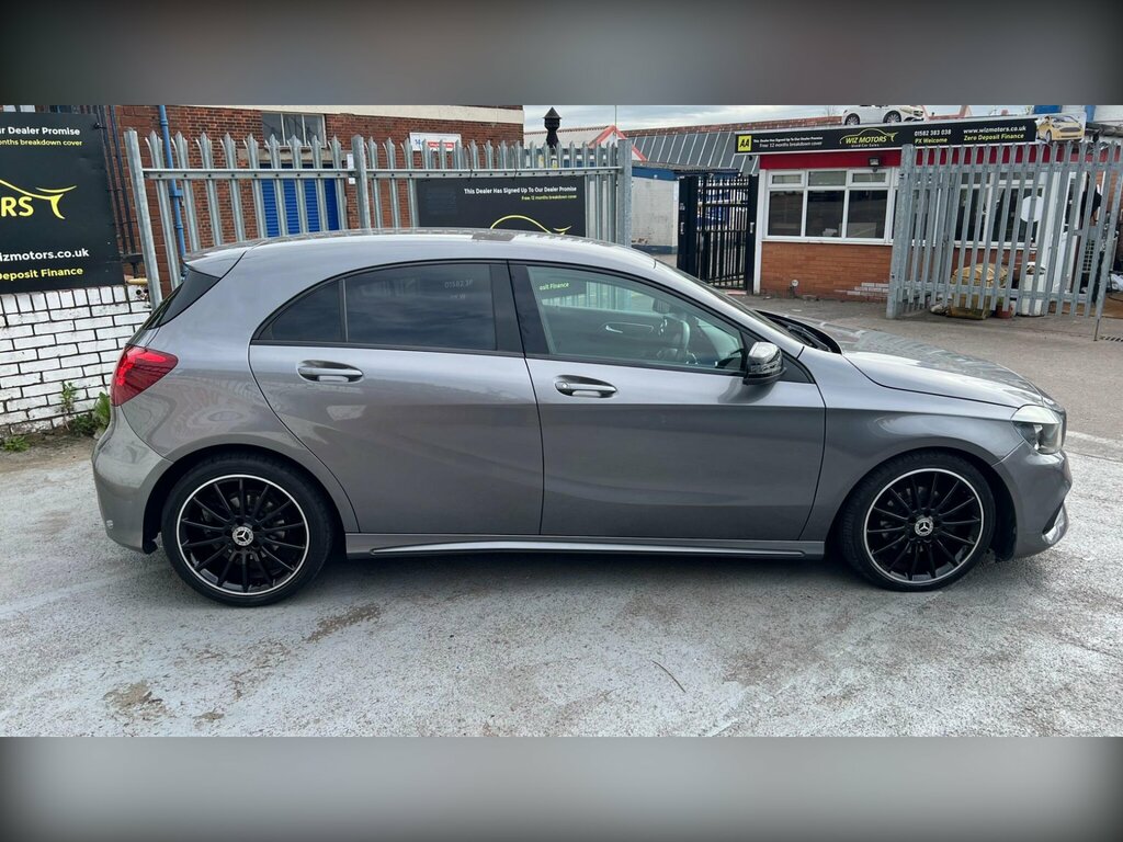 Mercedes-Benz A Class 1.6 A200 Amg Line Hatchback 7G-dct Euro LO18BWJ Grey #4