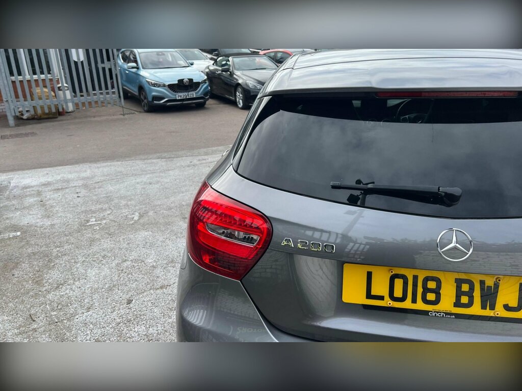 Mercedes-Benz A Class 1.6 A200 Amg Line Hatchback 7G-dct Euro LO18BWJ Grey #5