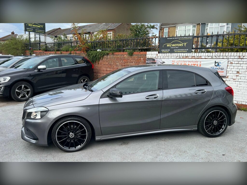 Mercedes-Benz A Class 1.6 A200 Amg Line Hatchback 7G-dct Euro LO18BWJ Grey #3