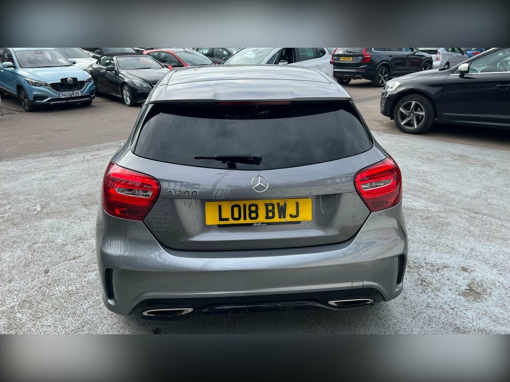 Mercedes-Benz A Class 1.6 A200 Amg Line Hatchback 7G-dct Euro LO18BWJ Grey #6