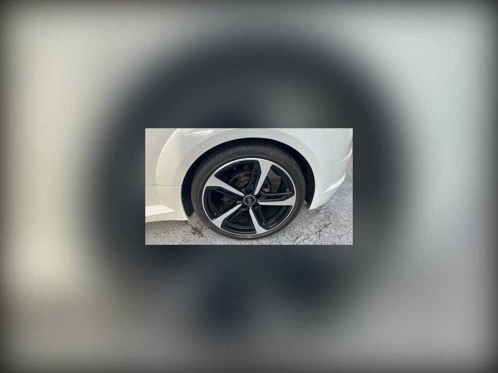 Audi TT 1.8 Tfsi Black Edition Coupe Eur YF67UHC White #5