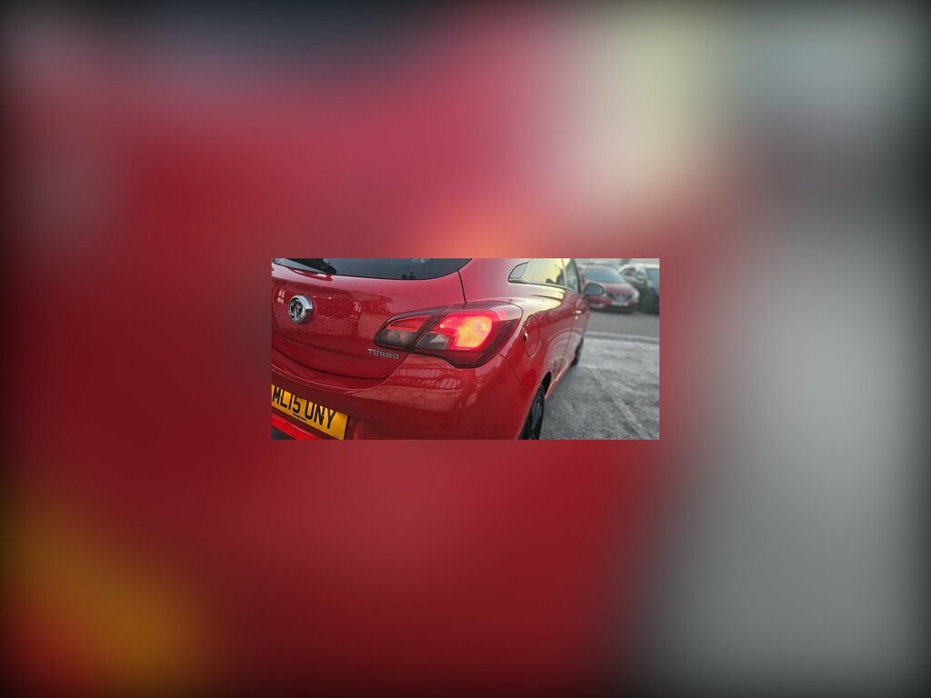 Vauxhall Corsa 1.4I Turbo Ecoflex Limited Edition Hatchback P ML15UNY Red #4