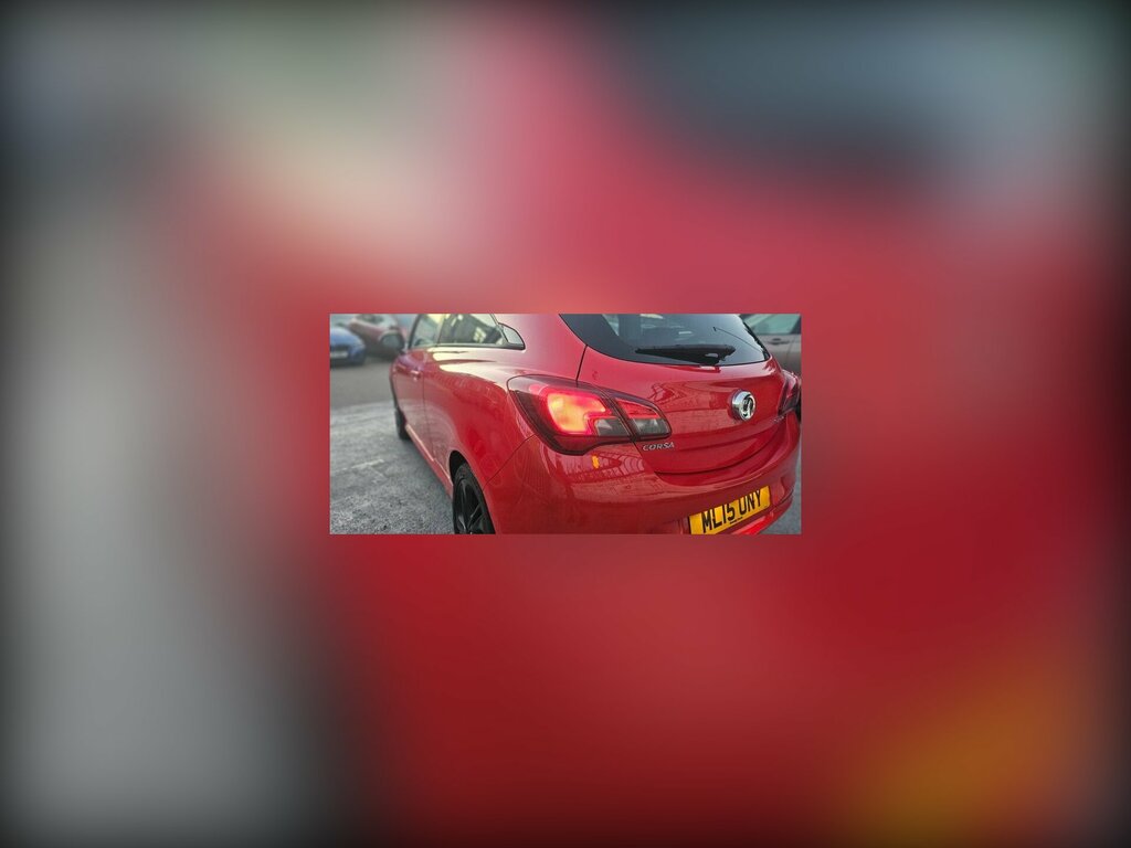 Vauxhall Corsa 1.4I Turbo Ecoflex Limited Edition Hatchback P ML15UNY Red #5
