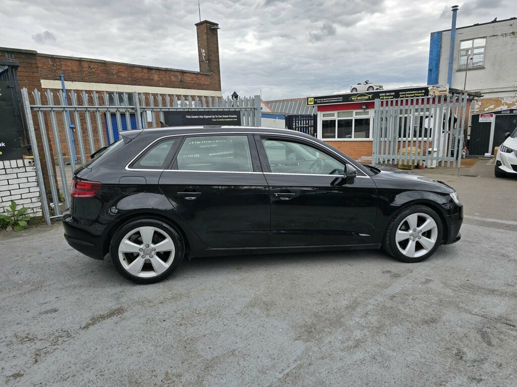Audi A3 1.6 Tdi Sport Sportback Euro 6 Ss Nav DC16HGG Black #5