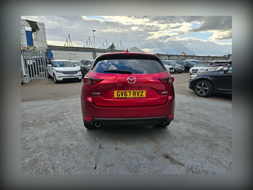 Mazda CX-5 2.2 Skyactiv-d Sport Nav Euro 6 Ss GV67RVZ Red #4