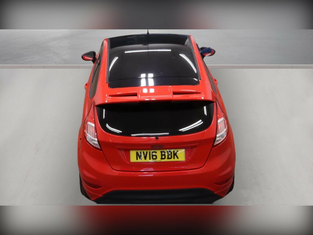 Ford Fiesta 1.0T Ecoboost Zetec S Euro 6 Ss NV16BBK Red #4