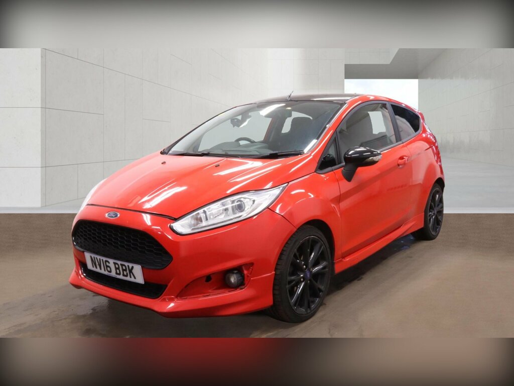 Ford Fiesta 1.0T Ecoboost Zetec S Euro 6 Ss NV16BBK Red #2