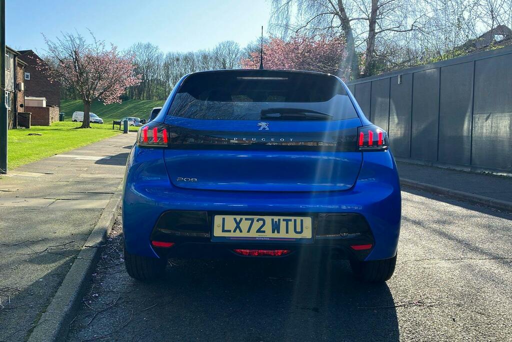 Peugeot 208 1.2 Puretech Allure Premium Plus Hatchback Pe LX72WTU Blue #6