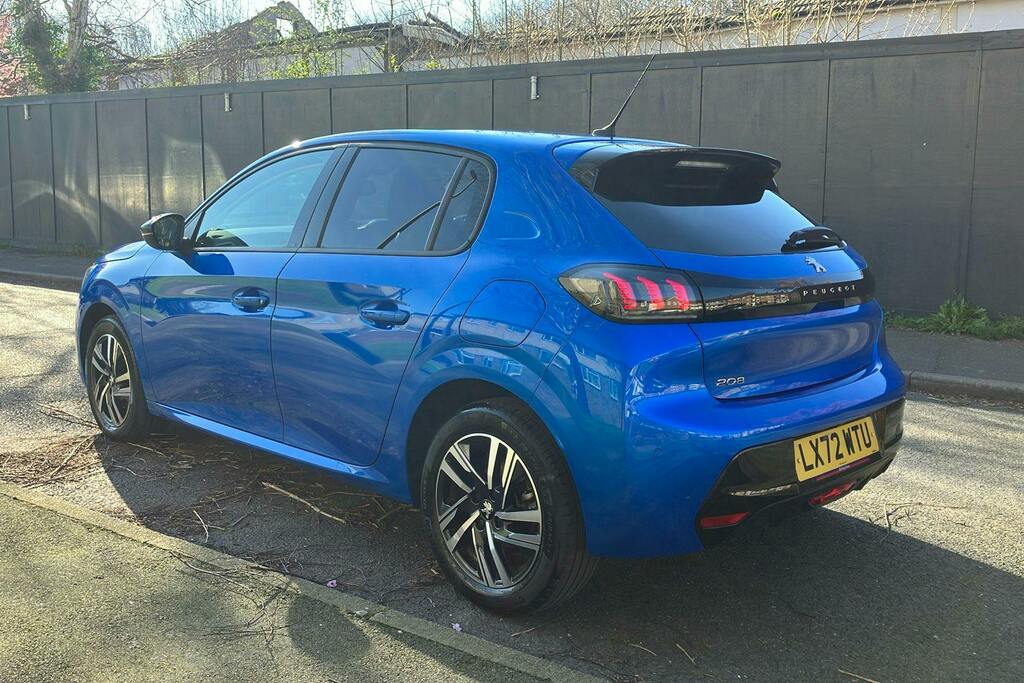 Peugeot 208 1.2 Puretech Allure Premium Plus Hatchback Pe LX72WTU Blue #2