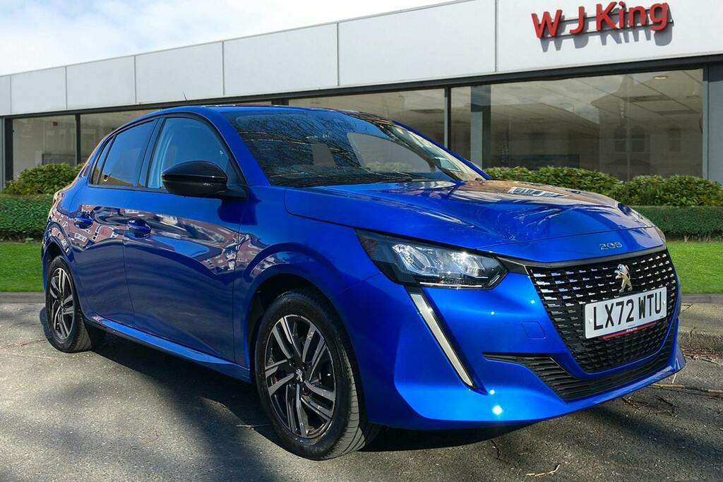 Peugeot 208 1.2 Puretech Allure Premium Plus Hatchback Pe Blue