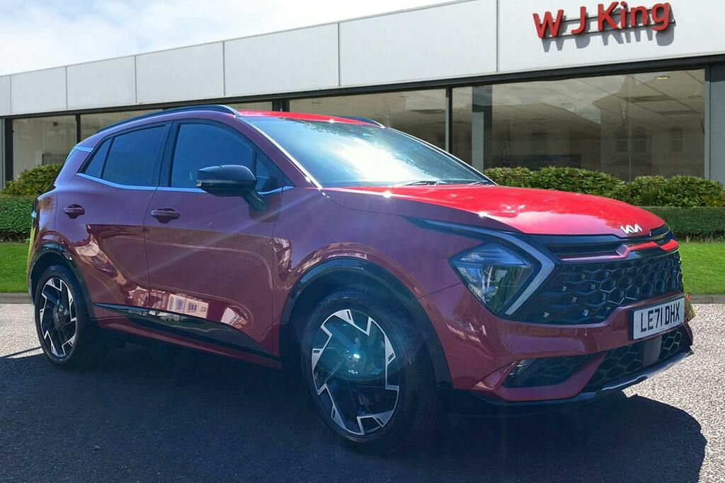 Kia Sportage 1.6 T Gdi Gt Line Suv Red