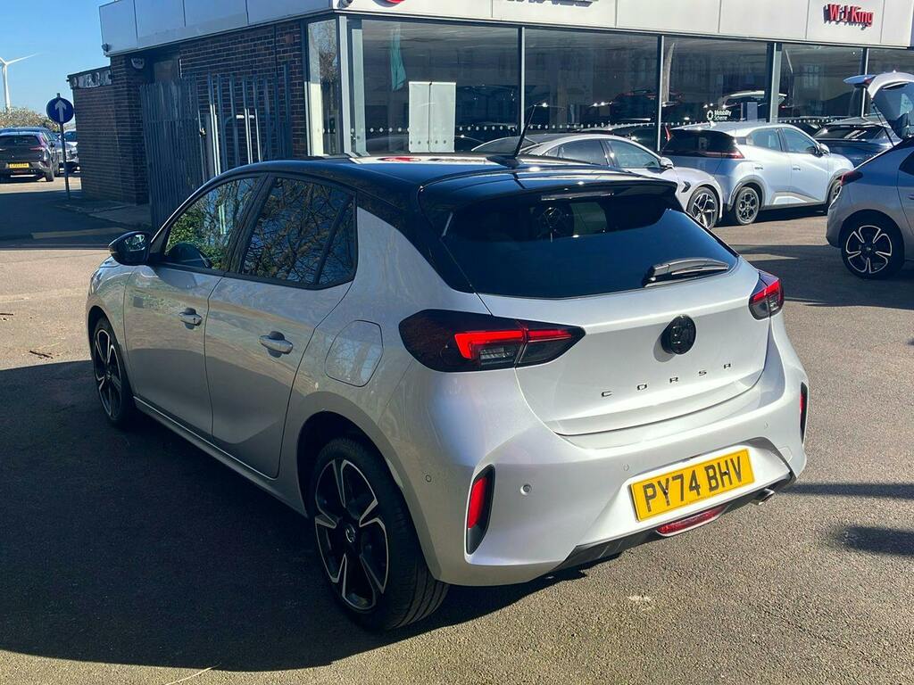 Vauxhall Corsa 1.2 Turbo Gs Hatchback PY74BHV Silver #2